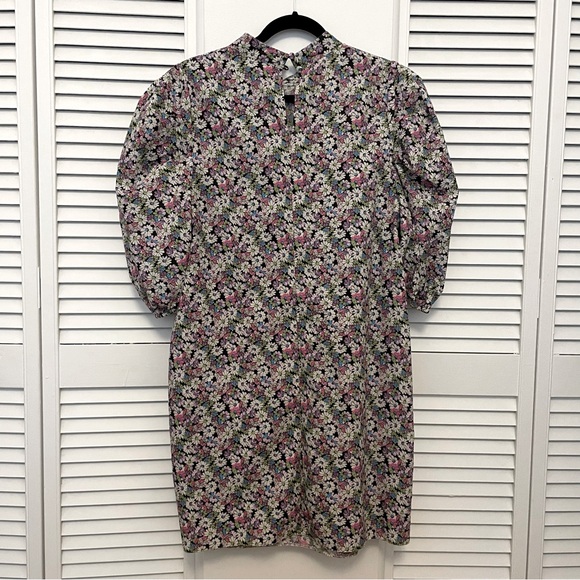 New River Island floral cotton dress size 14 - Picture 4 of 4